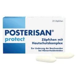 Posterisan protect Suppositorien, 25 St