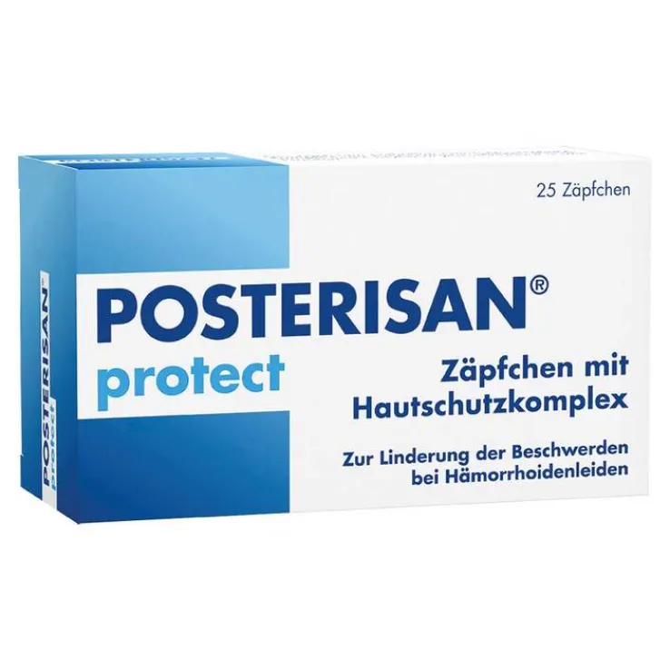 Posterisan protect Suppositorien, 25 St