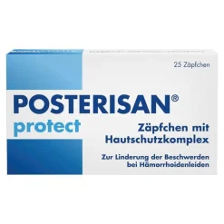 Posterisan protect Suppositorien, 25 St