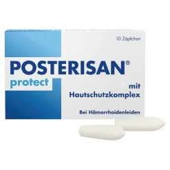 POSTERISAN protect Suppositorien, 10 St