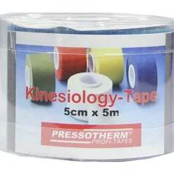 Pressotherm Kine-Med-Tape 5cmx5m blau, 1 St