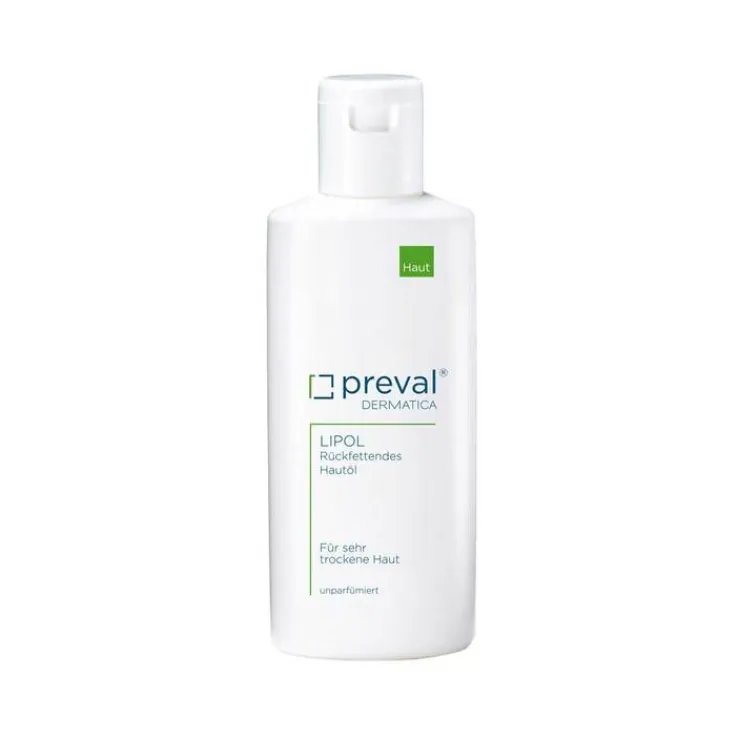 Preval Lipol Rückfettendes Hautöl, 100 ml