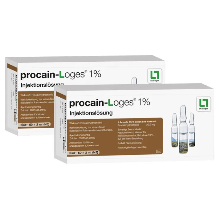 Procain-Loges 1% Injektionslösung Ampullen, 10X2 ml