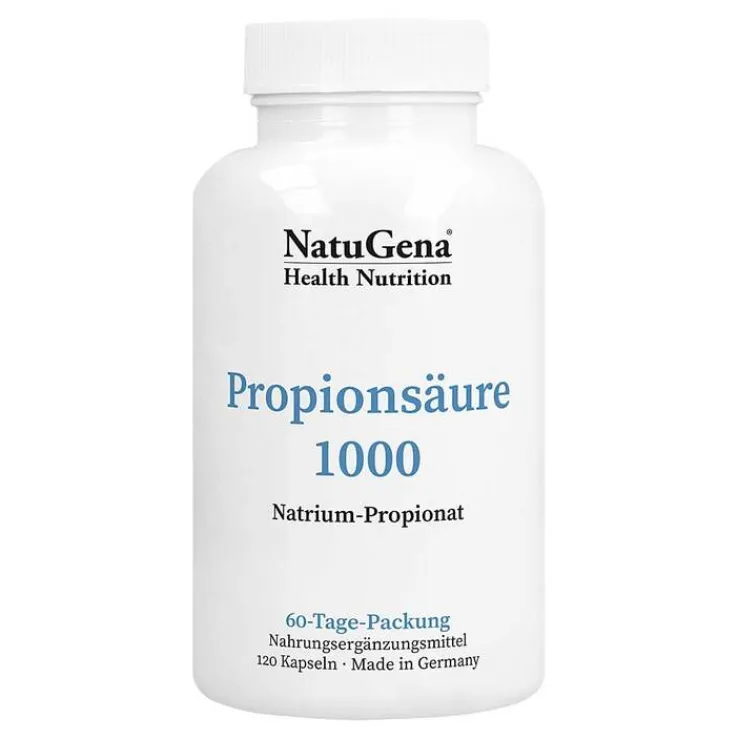 Propionsäure 1000 Natrium-Propionat vegan Kapseln, 120 St