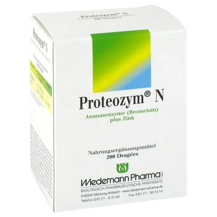 Proteozym N Dragees, 200 St