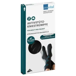 Provital Aktivstützkniestrümpfe Herren Größe 43 - 46 schwarz, 2 St