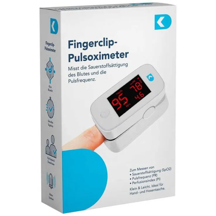Pulsoximeter Fingerclip digital, 1 St
