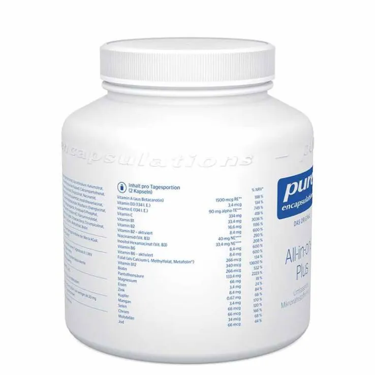 Pure Encapsulations all-in-one Plus Kapseln, 180 St