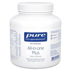 Pure Encapsulations all-in-one Plus ohne Cu / Fe / Jod, 180 St