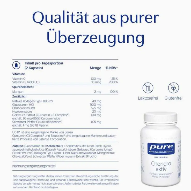 Pure Encapsulations Chondro aktiv Kapseln, 120 St