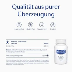 Pure Encapsulations CoQ10 120 mg Kapseln, 30 St