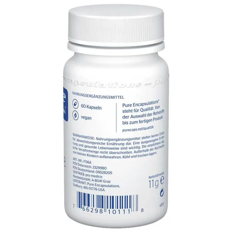 Pure Encapsulations Folsäure Kapseln, 60 St