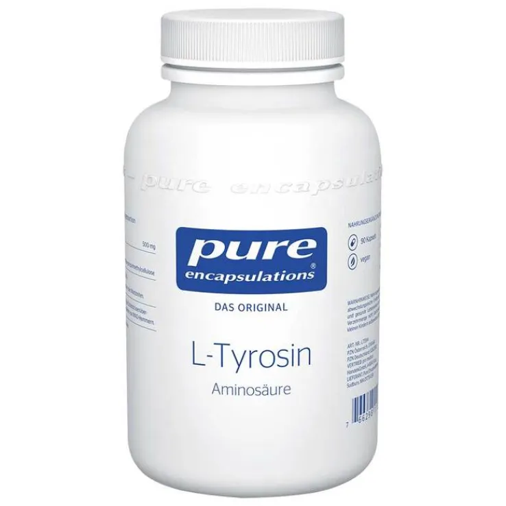 Pure Encapsulations L-Tyrosin Kapseln, 90 St