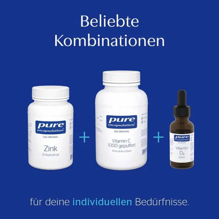 Pure Encapsulations Vitamin C 1000 gepuffert Kapseln, 90 St
