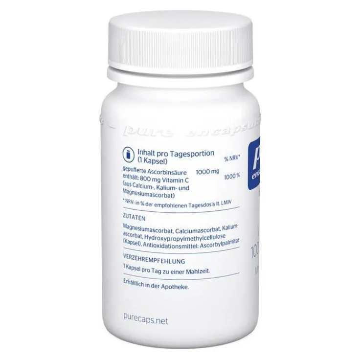 Pure Encapsulations Vitamin C 1000 gepuffert Kapseln , 30 St