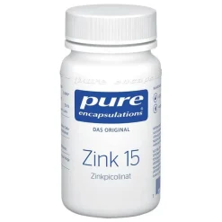 Pure Encapsulations Zink 15 Zinkpicolinat Kapseln, 60 St