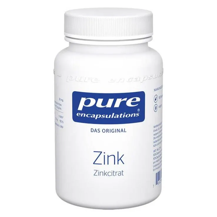 Pure Encapsulations Zink Zinkcitrat Kapseln, 180 St