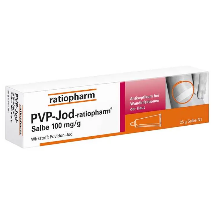 Pvp jodatum ratiopharm Salbe, 25 g