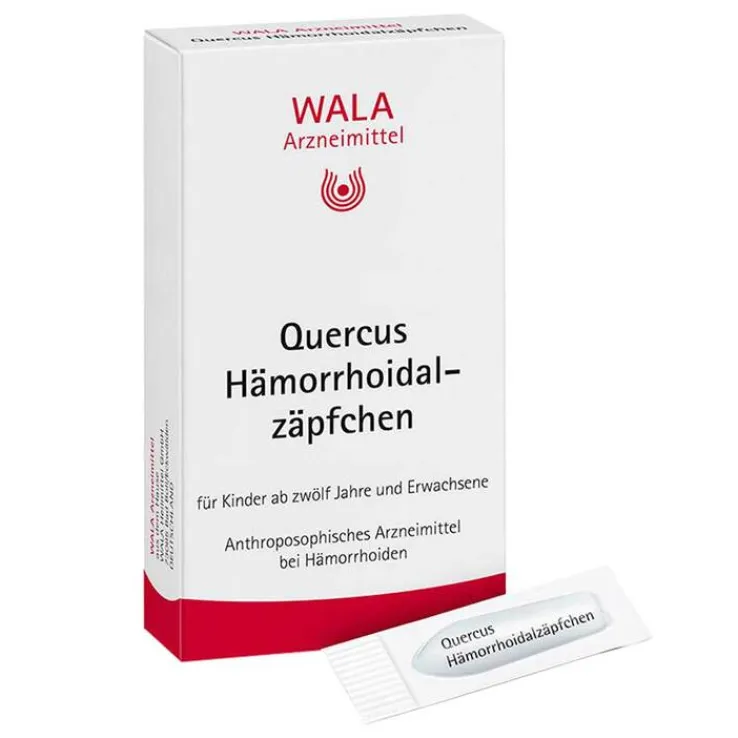 Quercus Hämorrhoidalzäpfchen, 10X2 g