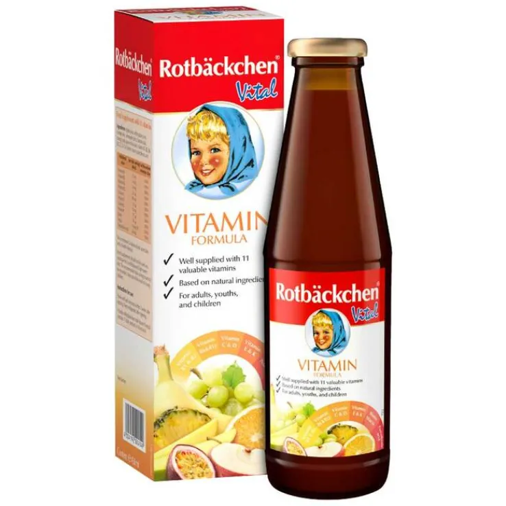 Rabenhorst Rotbäckchen Vital Vitaminformel Saft, 450 ml
