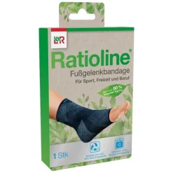 Ratioline Fußgelenkbandage Größe M, 1 St