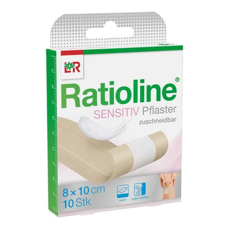 Ratioline® SENSITIV Pflaster 8 cm x 1 m, 1 St