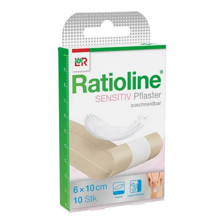Ratioline® SENSITIV Pflaster 6 cm x 1 m, 1 St