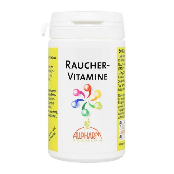 Raucher Vitamine Kapseln, 50 St