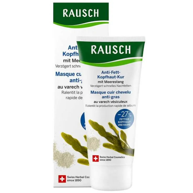 Rausch Anti-Fett-Kopfhaut-Kur mit Meerestang Tube, 100 ml