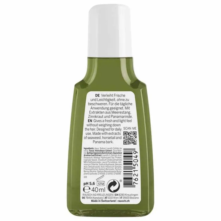 Rausch Anti-Fett-Shampoo mit Meerestang, 40 ml