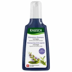 Rausch Silberglanz-Shampoo mit Salbei, 200 ml