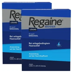 Regaine Männer Lösung, 2x3x60 ml