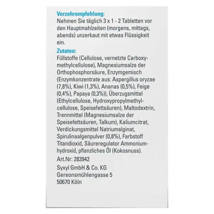 Regazym Plus Syxyl Tabletten, 140 St