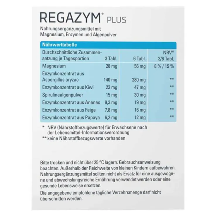 Regazym Plus Syxyl Tabletten, 140 St