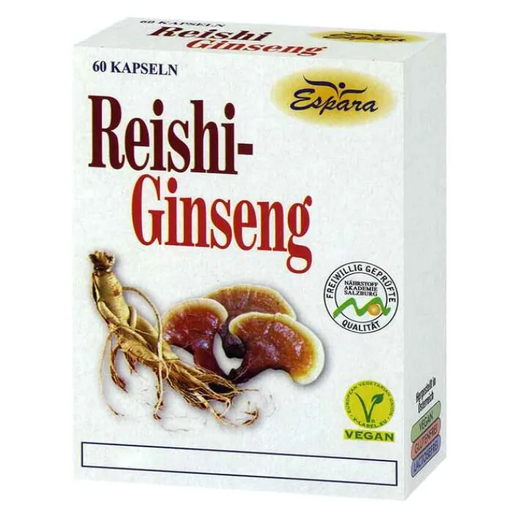 Reishi-Ginseng Kapseln, 60 St