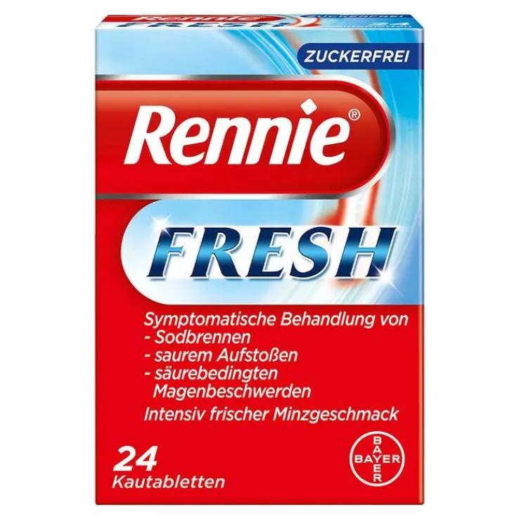 Rennie Fresh Kautabletten, 24 St