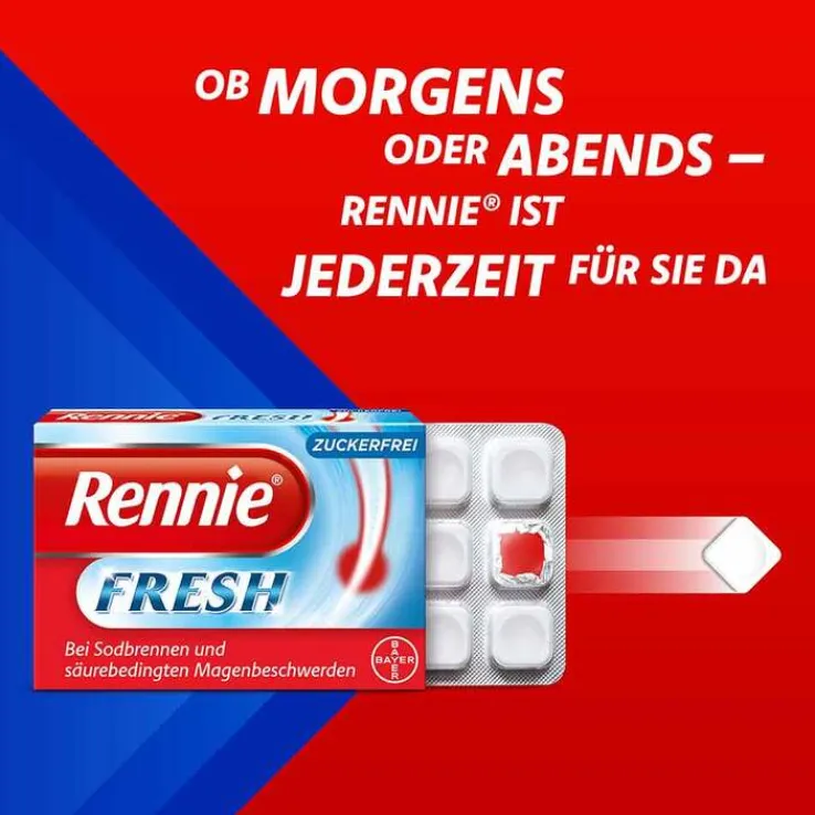 Rennie Fresh Kautabletten, 24 St