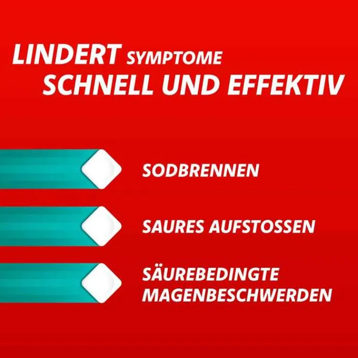 Rennie zuckerfrei Kautabletten, 36 St