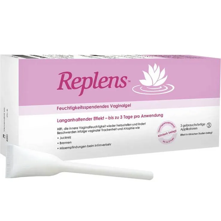 Replens Vaginalgel vorgefüllte Applikatoren, 3 St