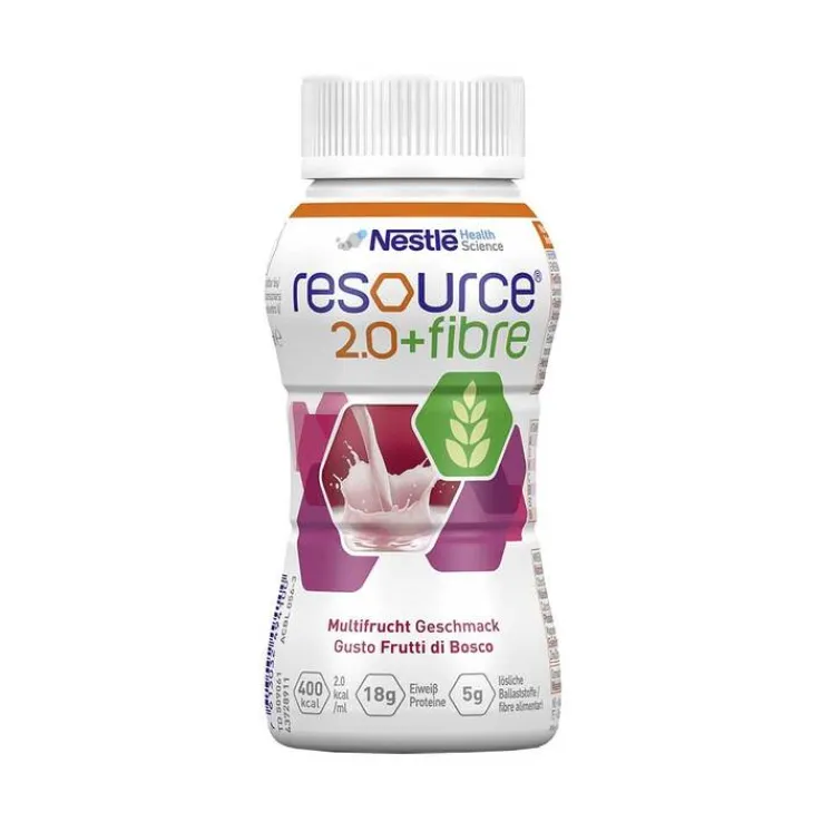 Resource 2.0 + fibre Multifrucht, 4X200 ml