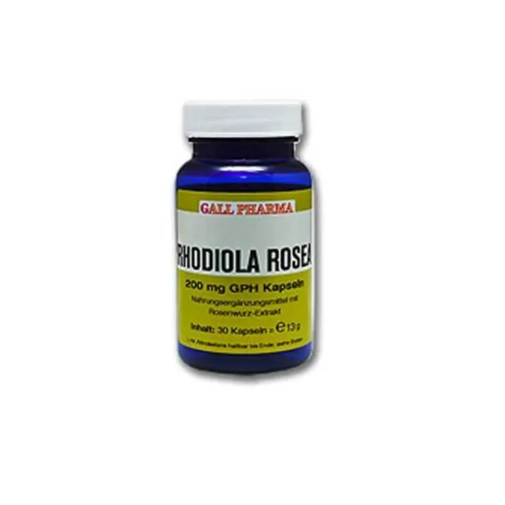 Rhodiola Rosea 200 mg GPH Kapseln, 30 St