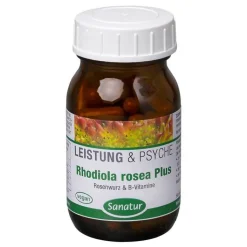 Rhodiola Rosea Plus B-Vitamine Kapseln, 60 St