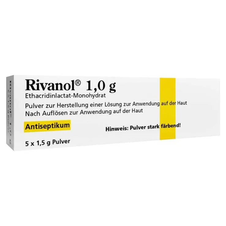 Rivanol 1,0 g Pulver, 5 St