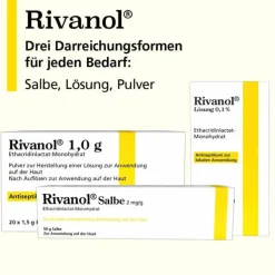 Rivanol 1,0 g Pulver, 5 St