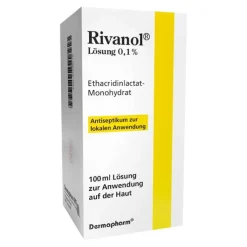 Rivanol Lösung 0,1 %, 100 ml