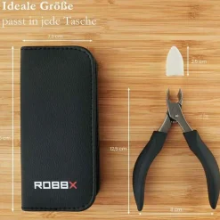 Robbx Nagelzange - Kopfschneider für starke Nägel, 1 St