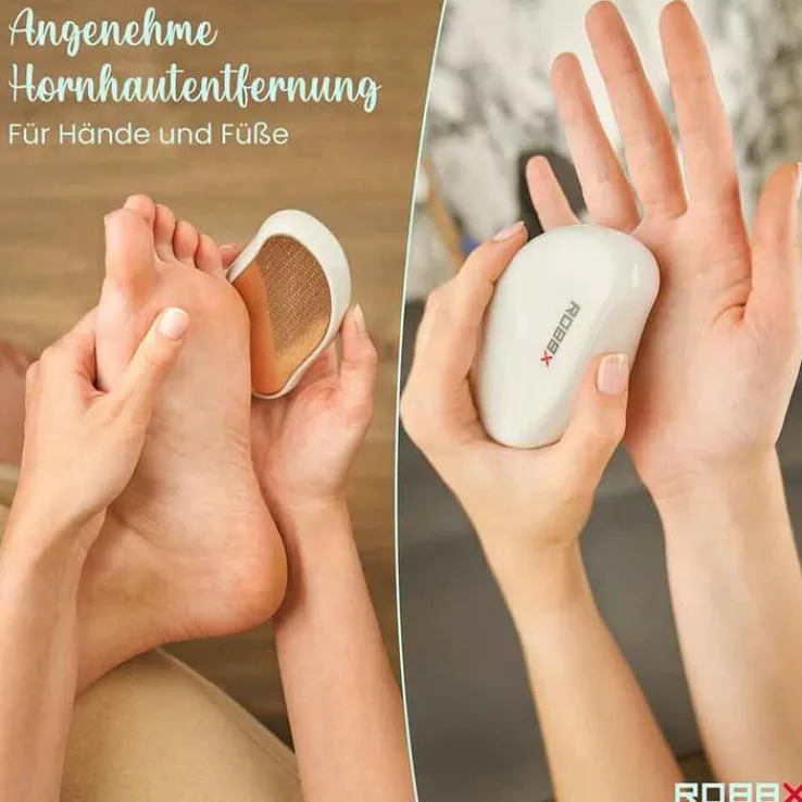Robbx Nano-Glas Hornhautentferner schwarz, 1 St