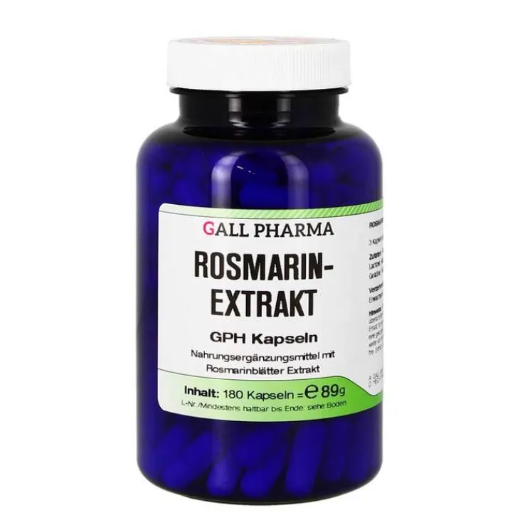 Rosmarinextrakt GPH Kapseln, 180 St