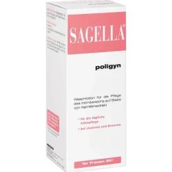 Sagella poligyn Intimwaschlotion für Frauen 50 + , 250 ml
