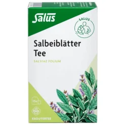 Salbeiblätter Tee Bio Salus Filterbeutel, 15 St